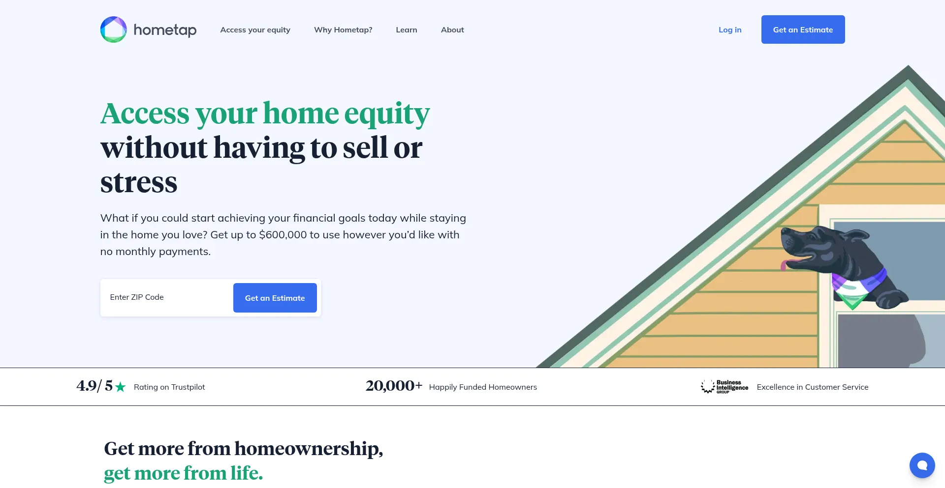 Hometap.com Screenshot
