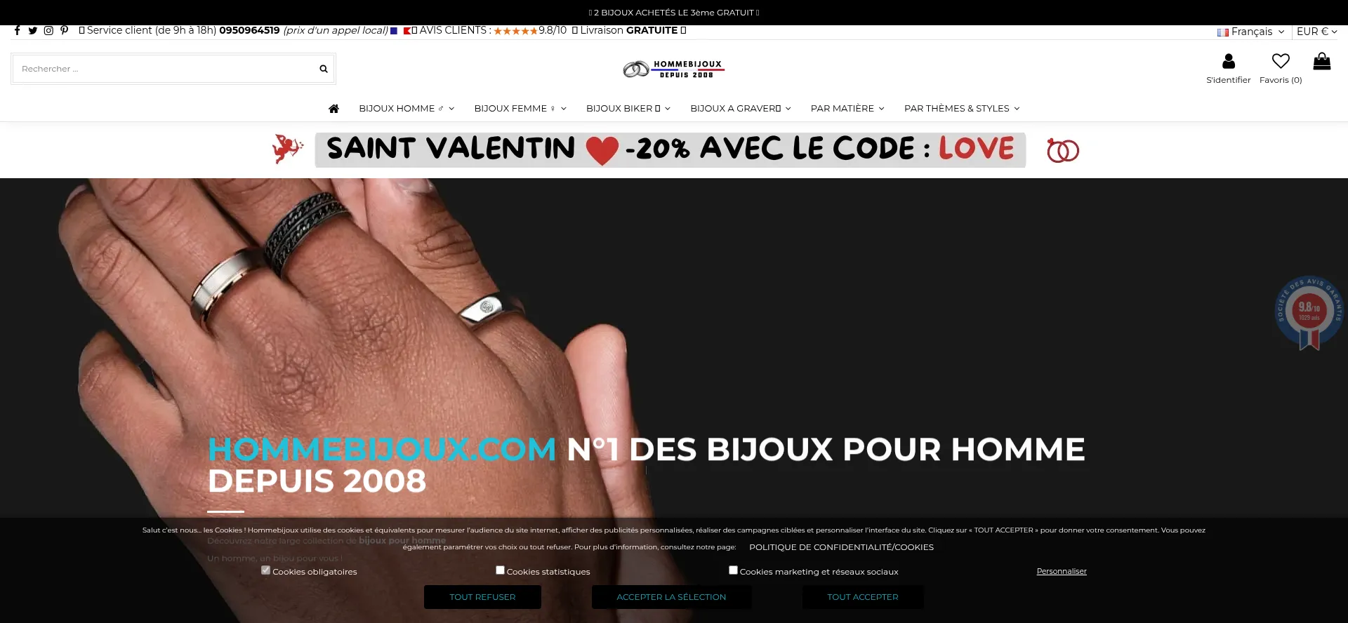 Hommebijoux.com est-il Sûr et Fiable ?