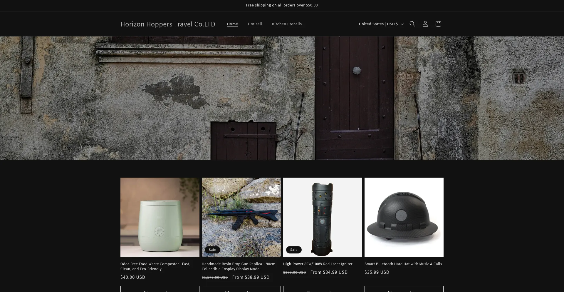 Horizfc.com Screenshot