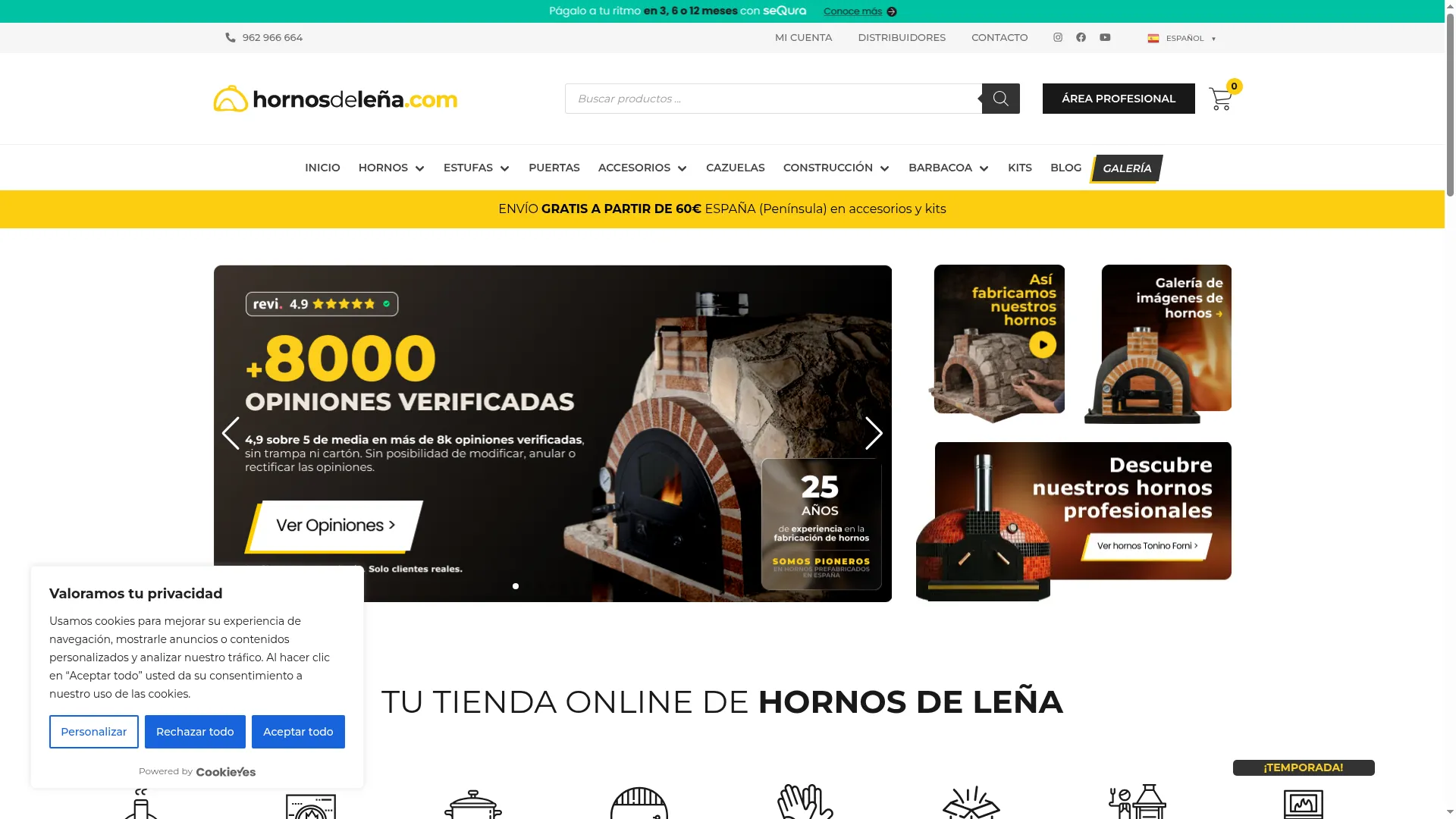 Hornosdelena.com