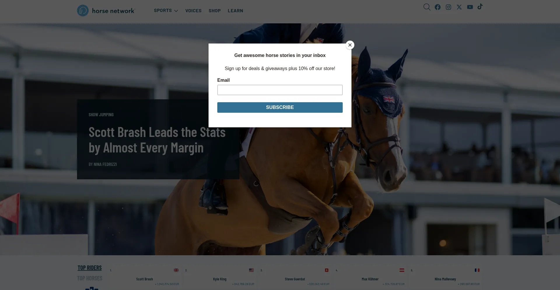 Horsenetwork.com est-il Sûr et Fiable ?