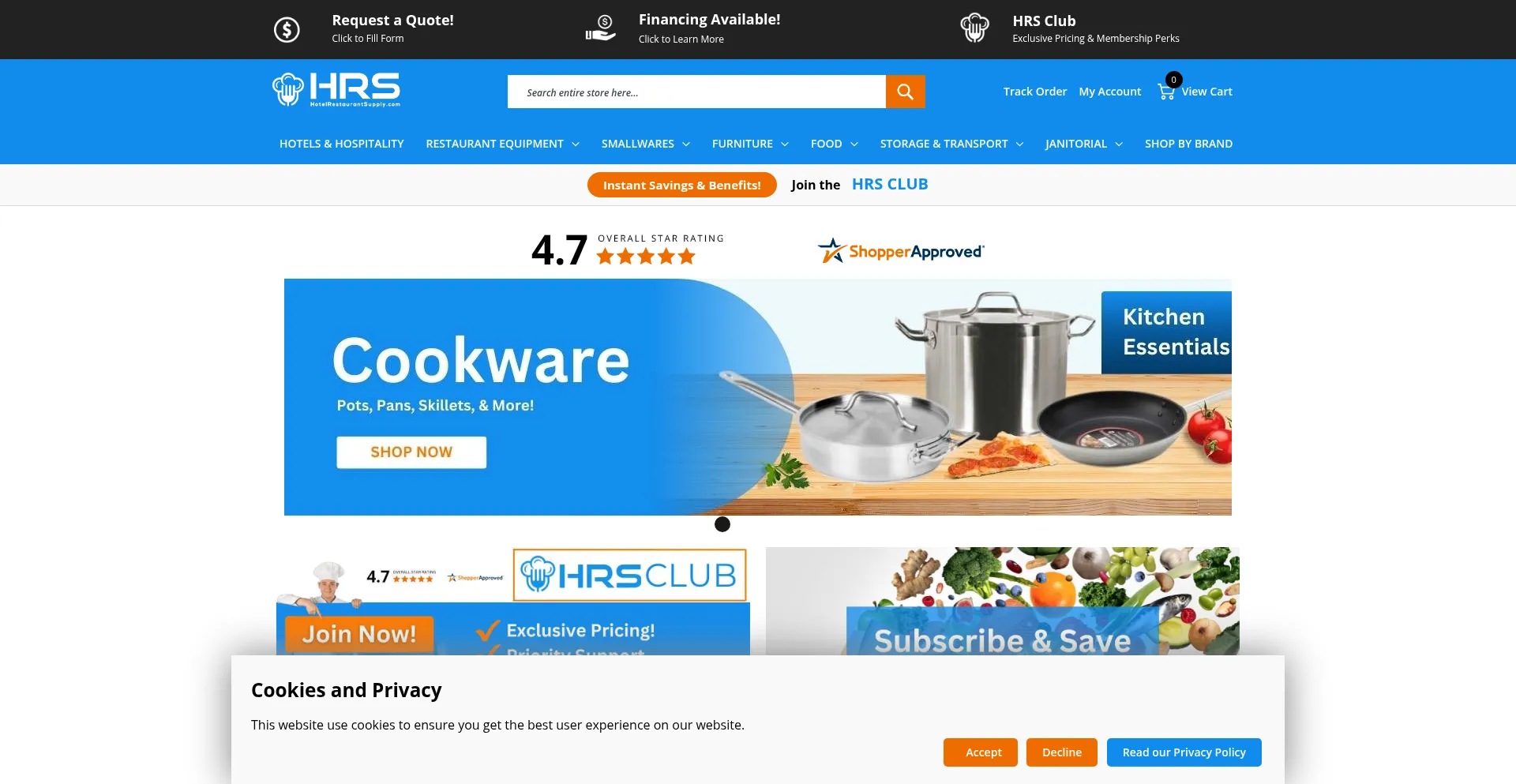 Hotelrestaurantsupply.com est-il Sûr et Fiable ?
