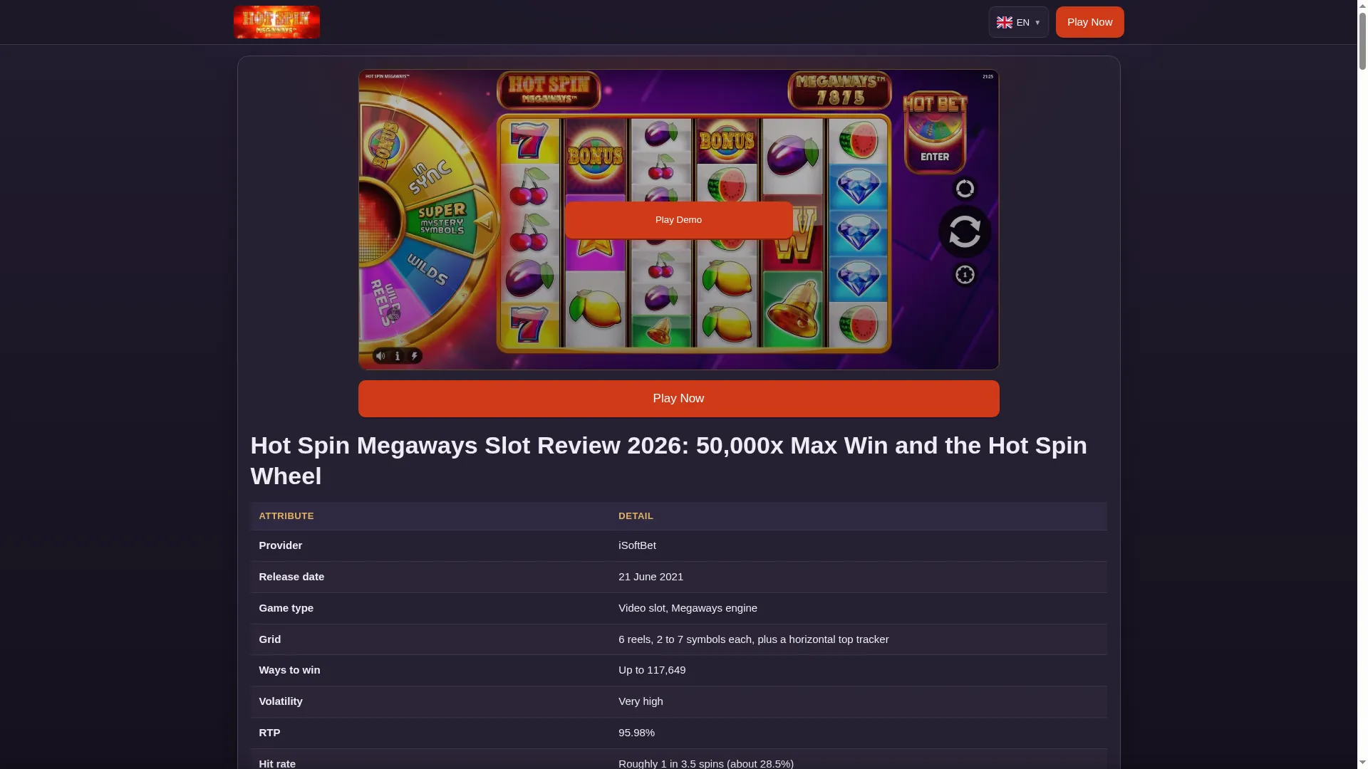 Hotspinmegaways.com