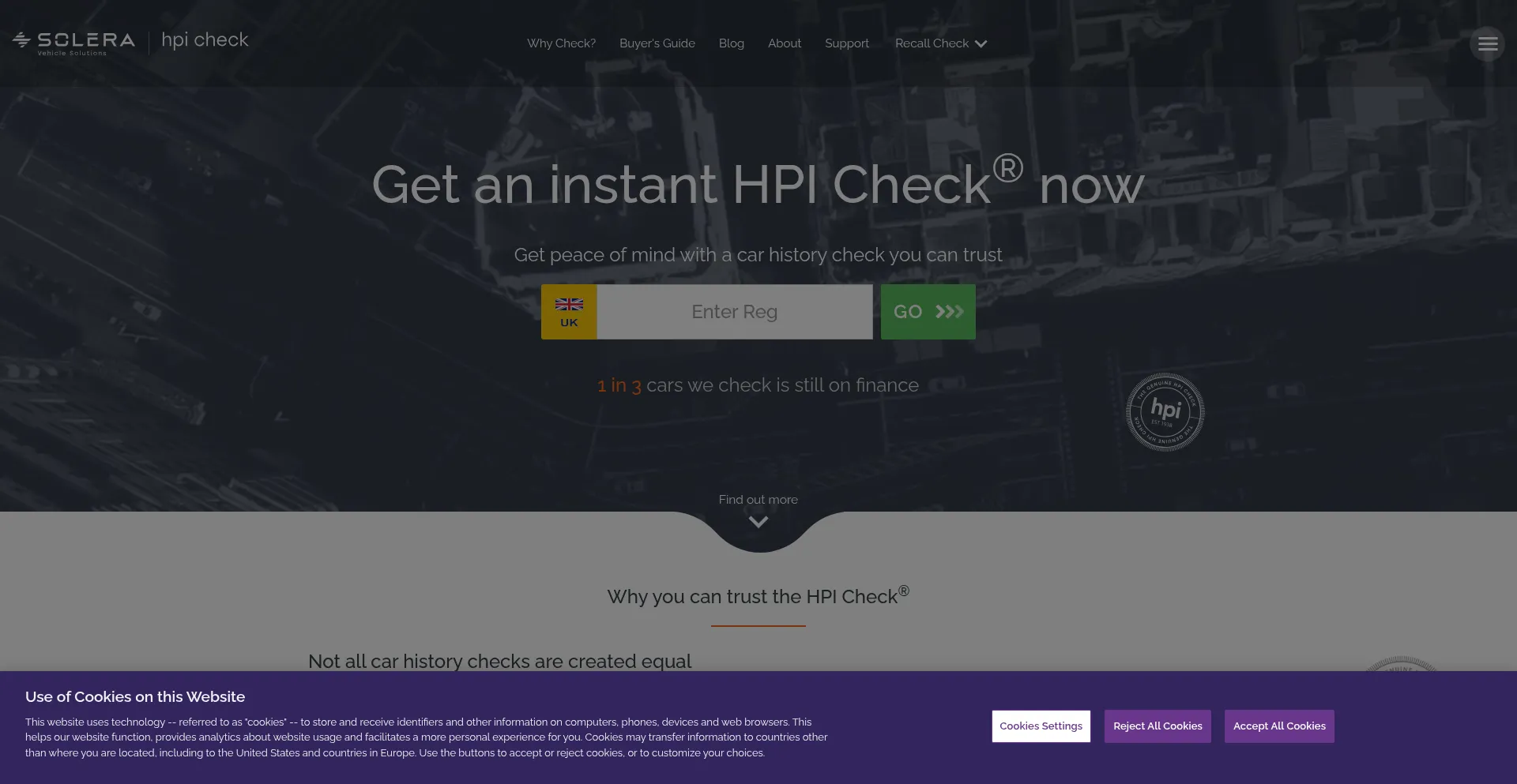 Hpicheck.co.uk est-il Sûr et Fiable ?