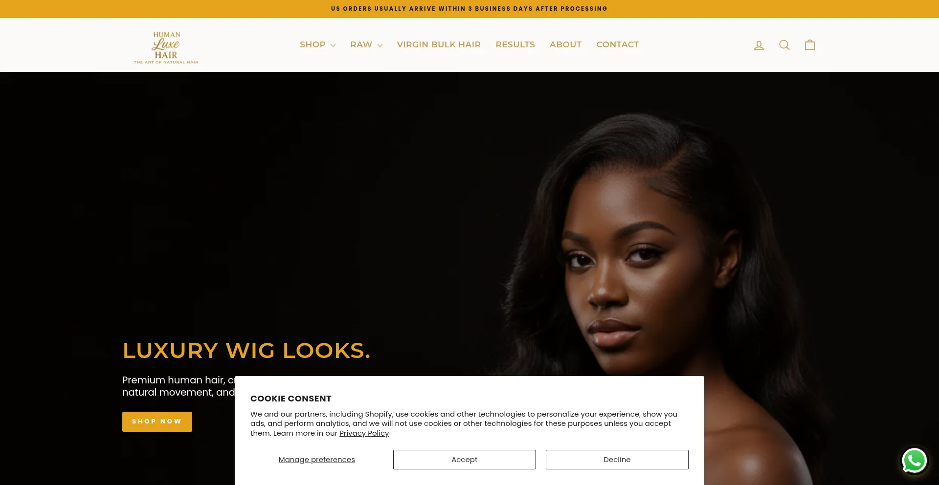 Humanluxehair.com