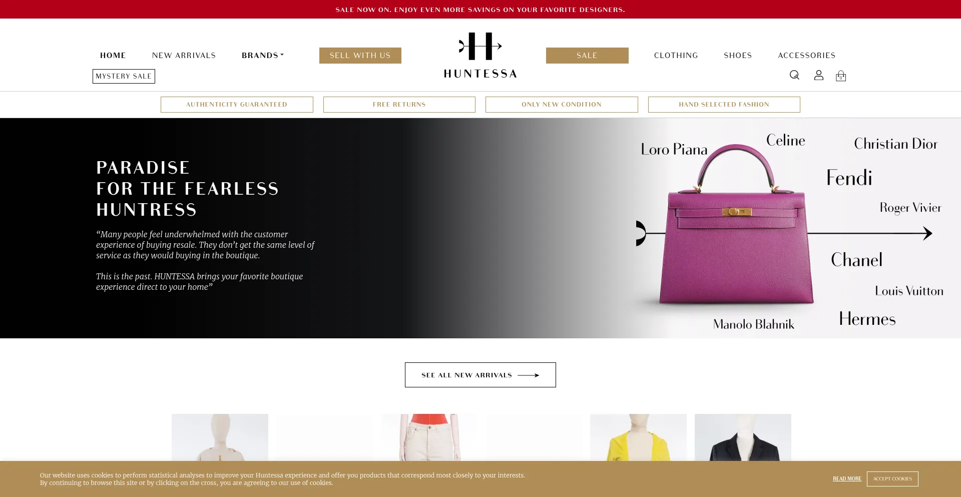 Huntessa.com est-il Sûr et Fiable ?