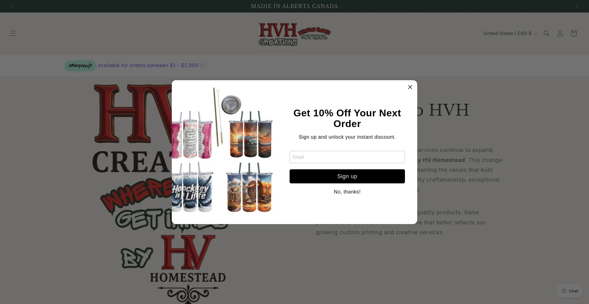 Hvhcreations.ca