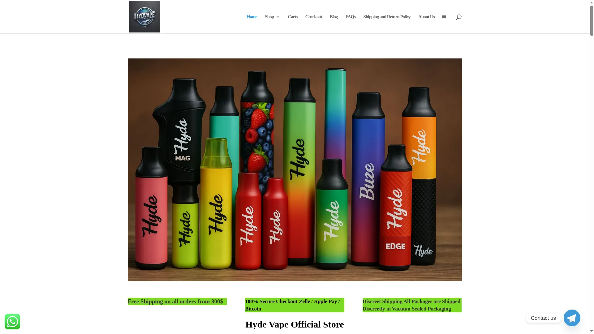 Hydevapeofficialstore.com