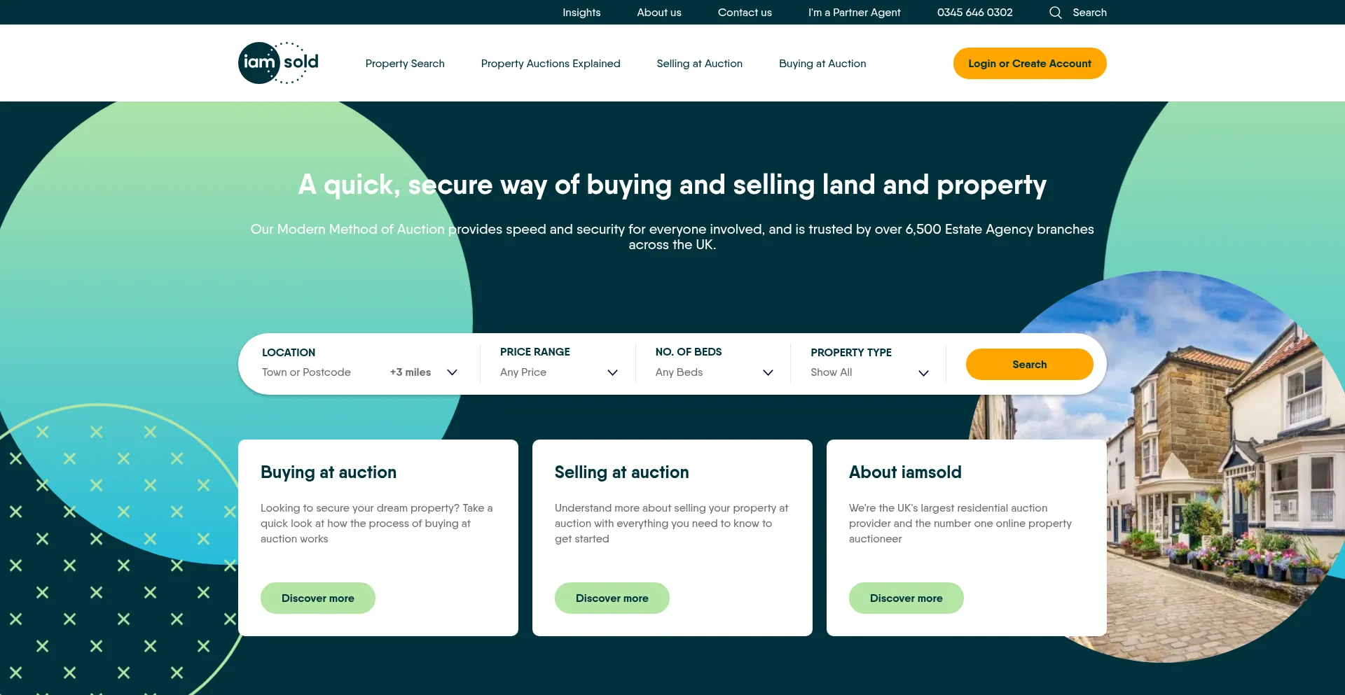 Iamsold.co.uk Screenshot