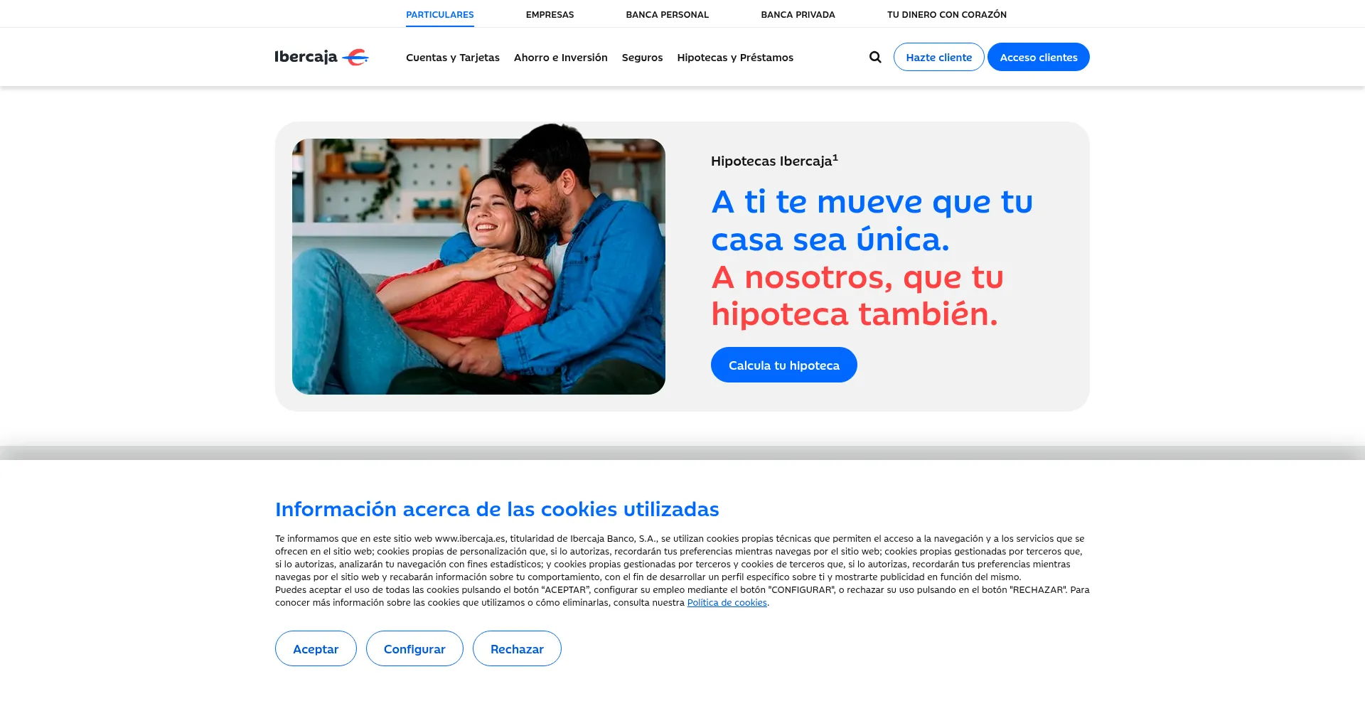 Ibercaja.es Screenshot