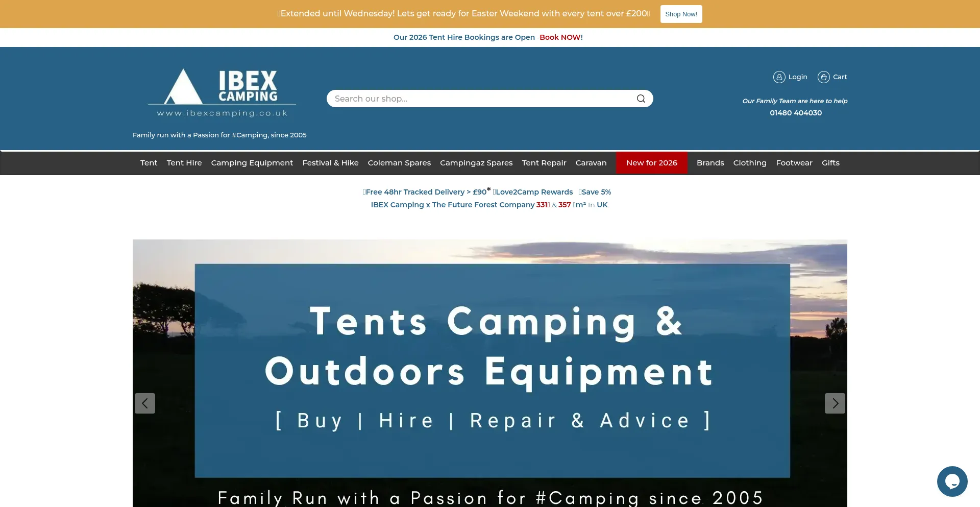 Ibexcamping.co.uk