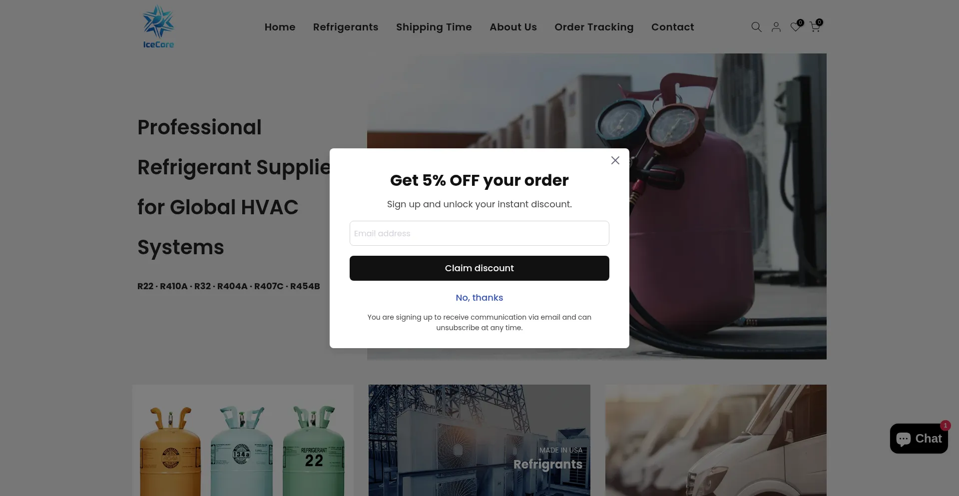 Icecorerefrigerants.com