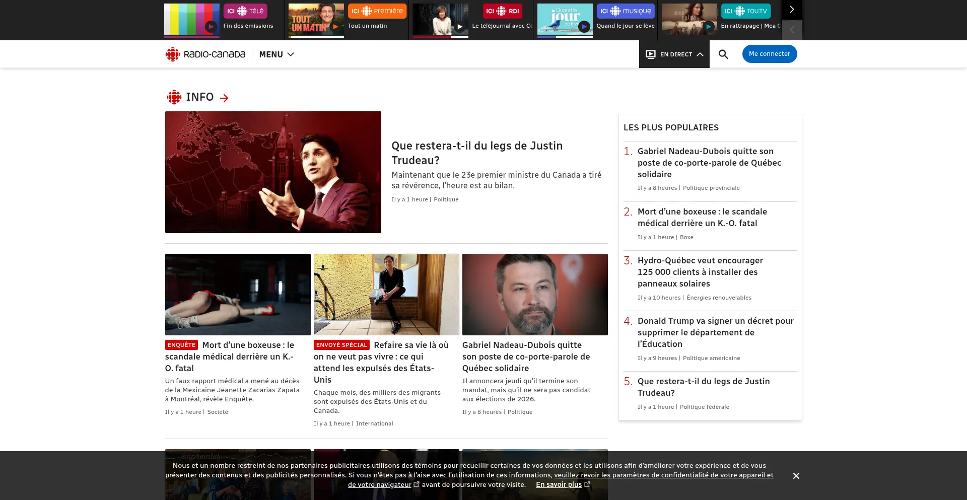 Ici.radio-canada.ca est-il Sûr et Fiable ?