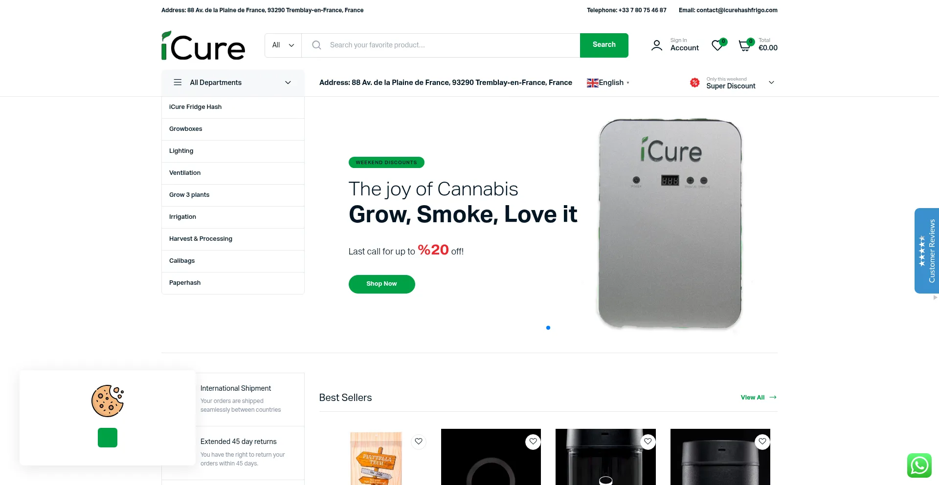 Icurehashfrigo.com est-il Sûr et Fiable ?