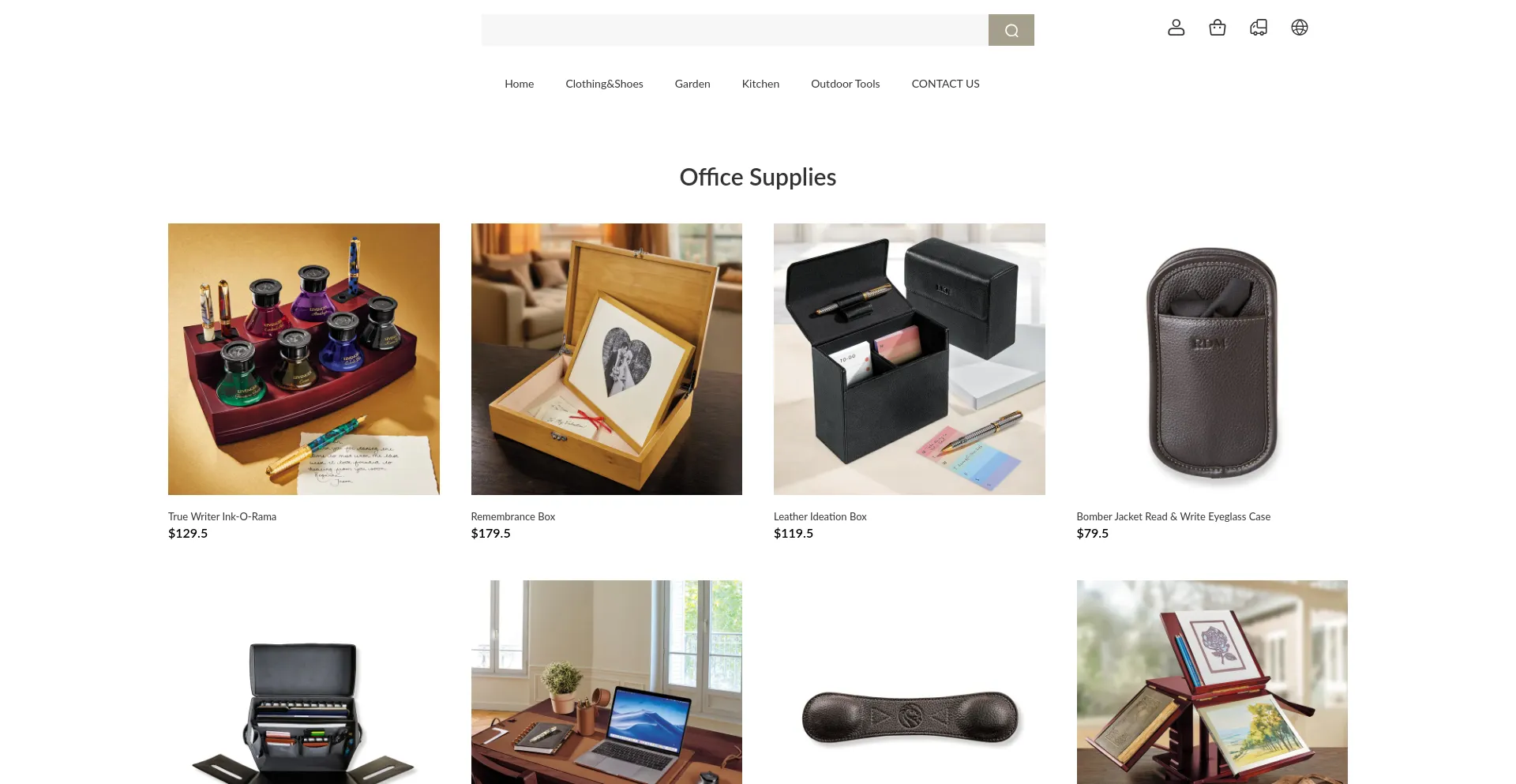 Website screenshot of Iekcleanout.shop