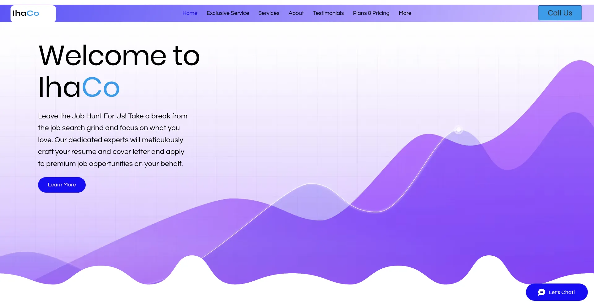 Website screenshot of Ihateapplying.com