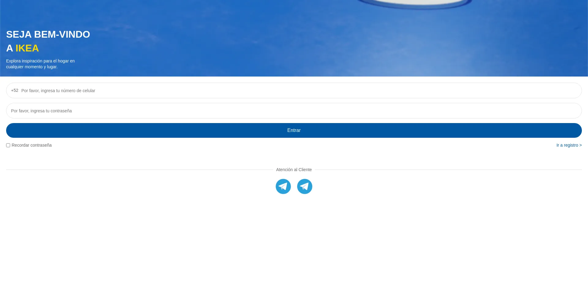 Website screenshot of Ik-ourhome.shop