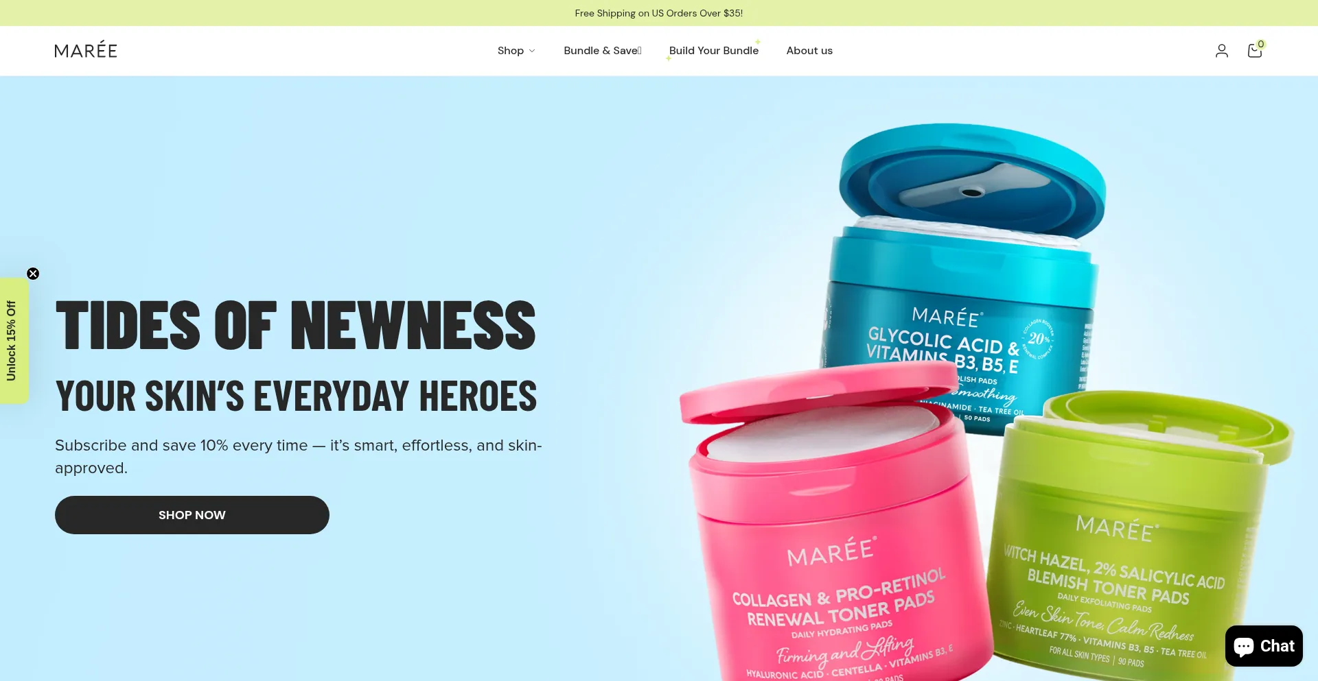 Website screenshot of Imaree.com