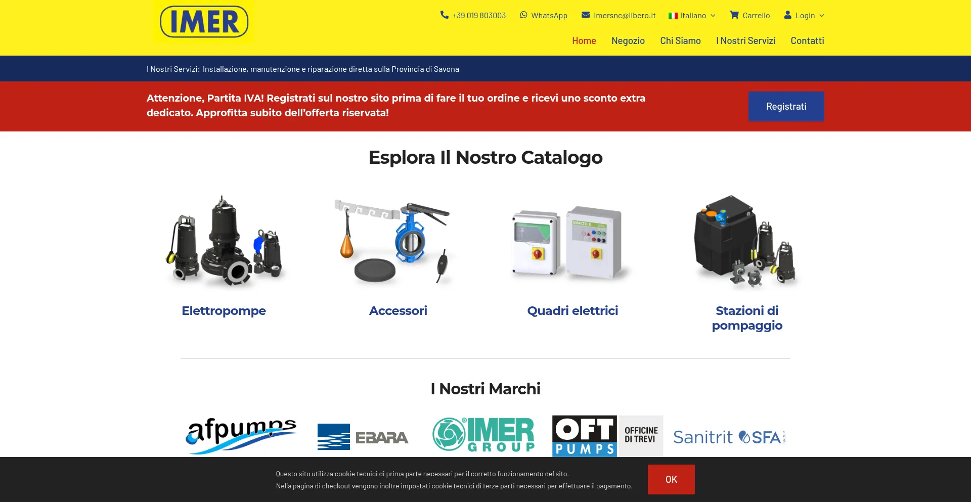 Imerelettromec.com est-il Sûr et Fiable ?