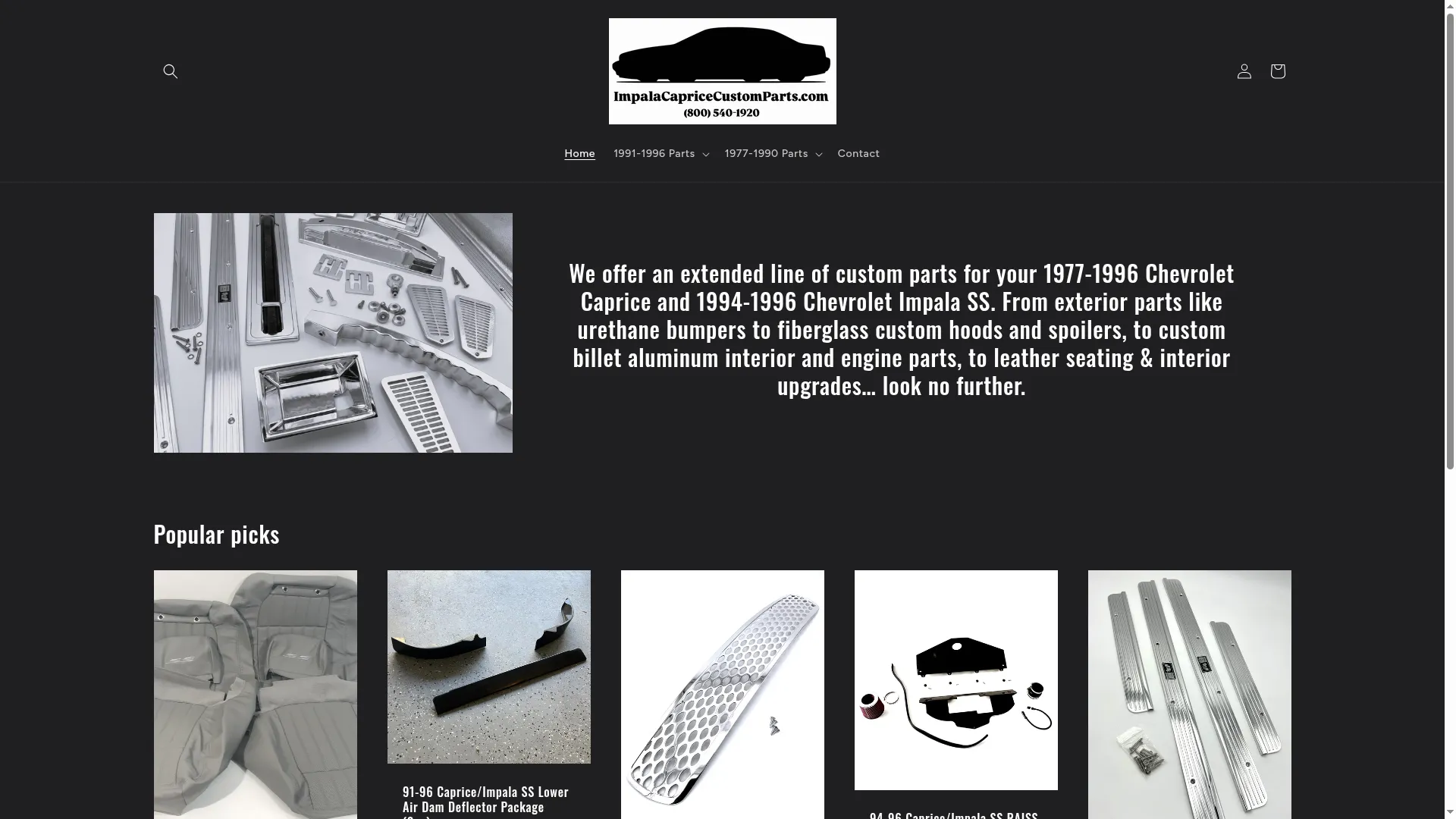 Impalacapricecustomparts.com