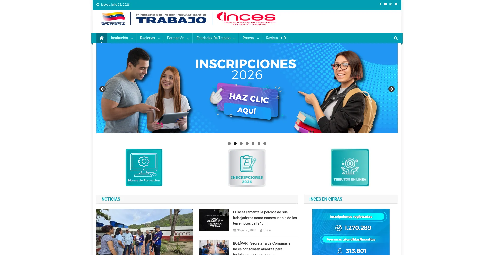 Inces.gob.ve