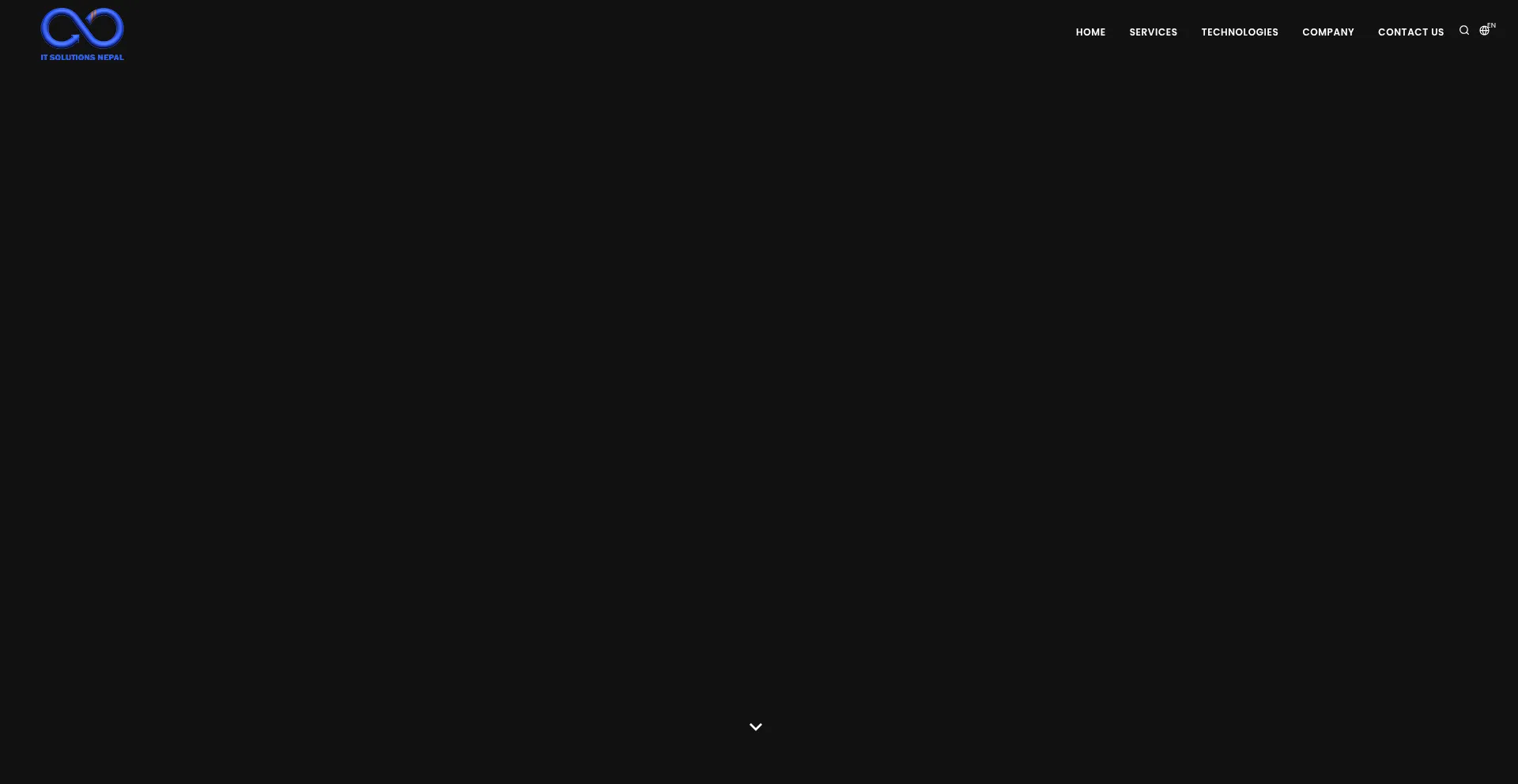 Website screenshot of Infiniteitsolutionsnepal.com