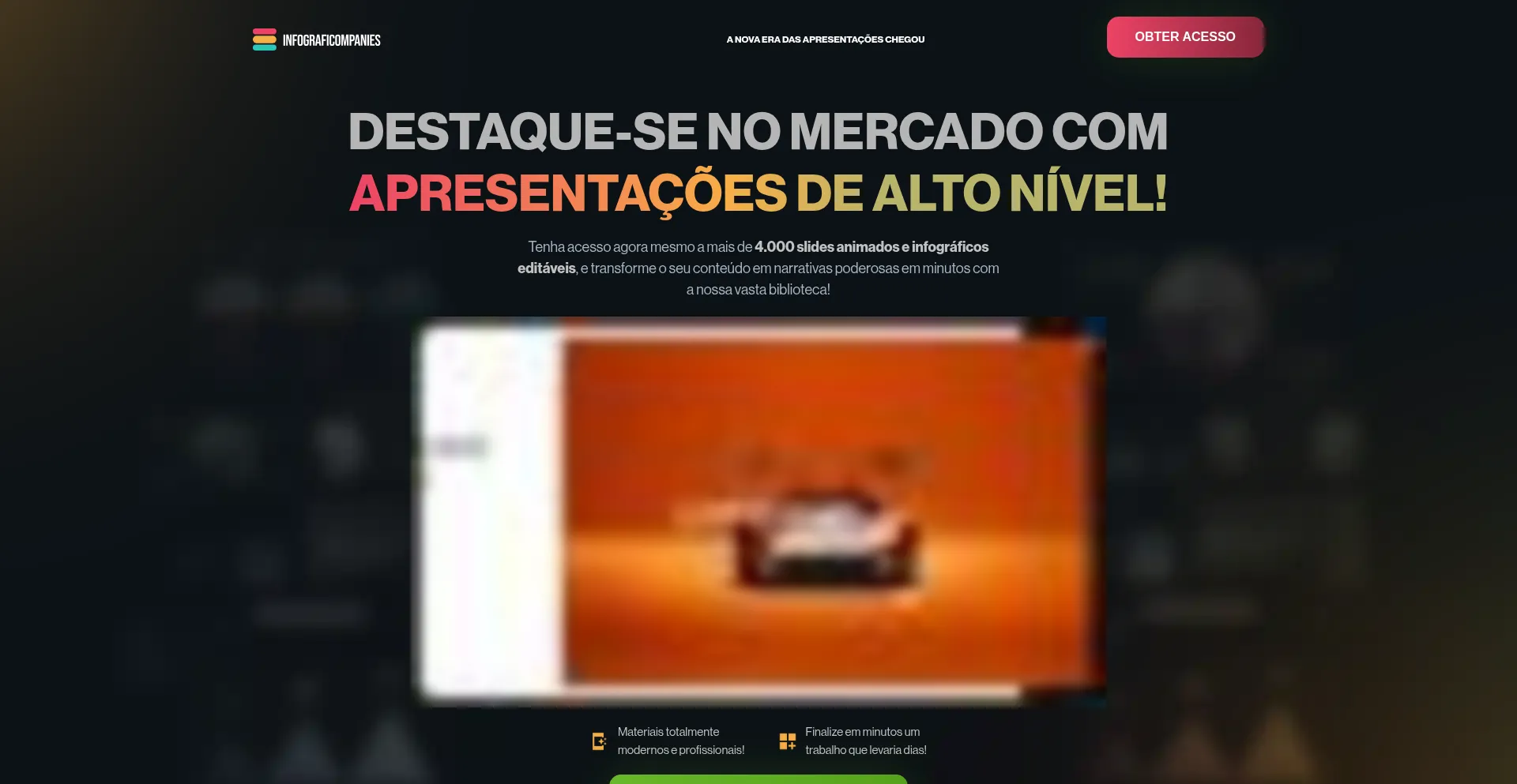 Website screenshot of Infograficompanies.com