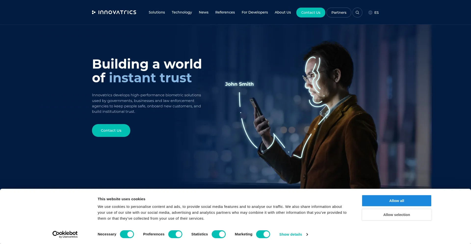 Innovatrics.com est-il Sûr et Fiable ?