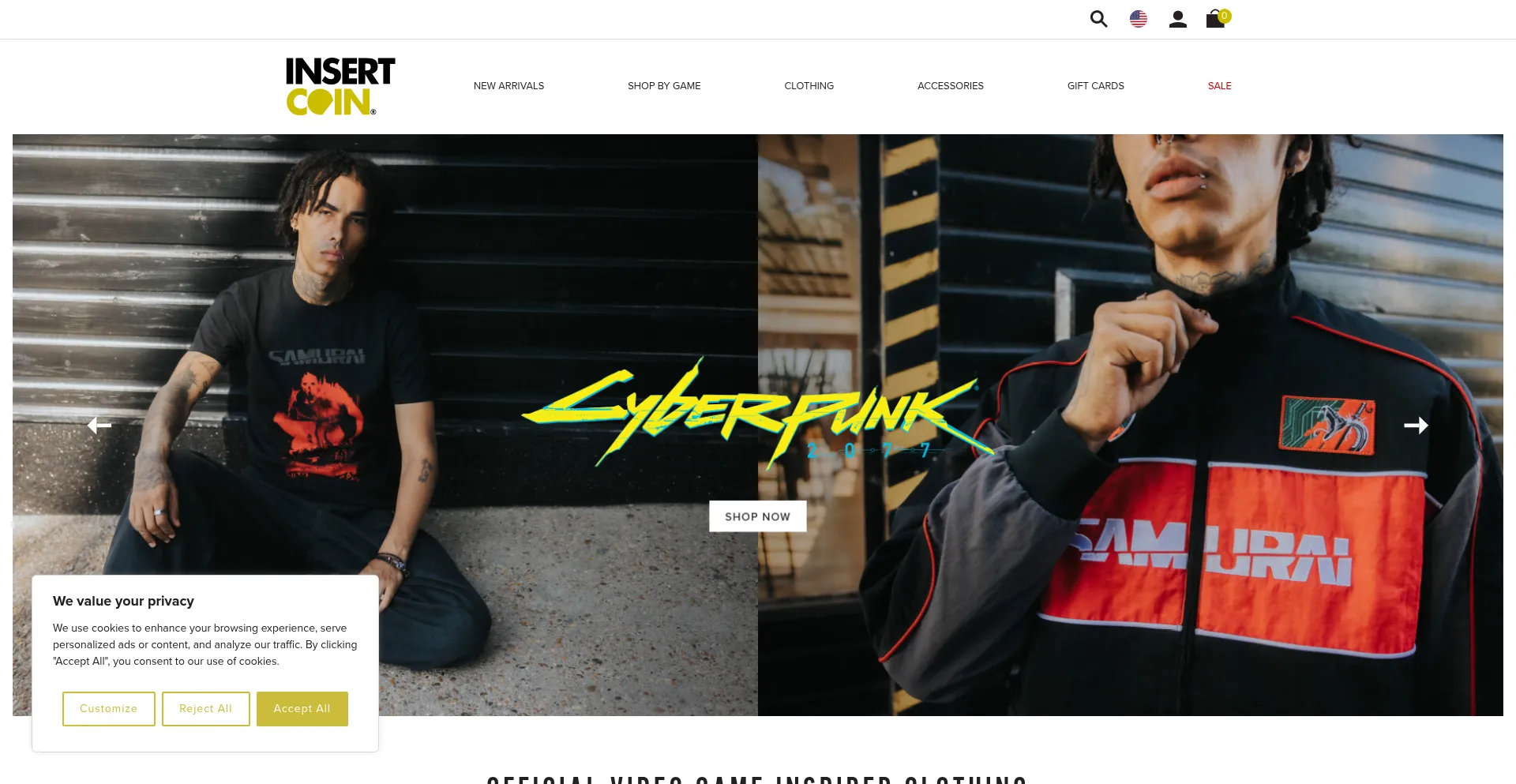 Insertcoinclothing.com est-il Sûr et Fiable ?