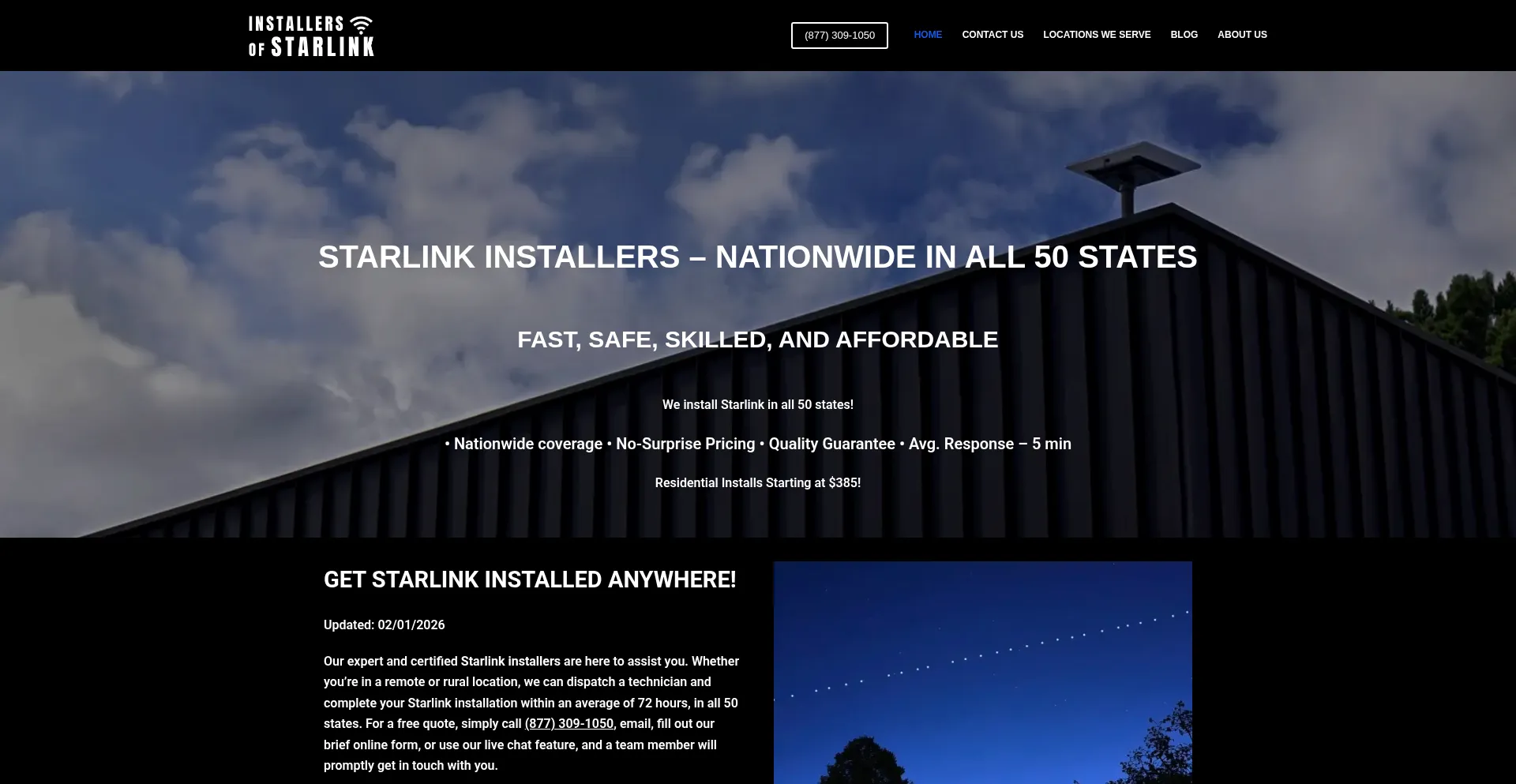 Installersofstarlink.com