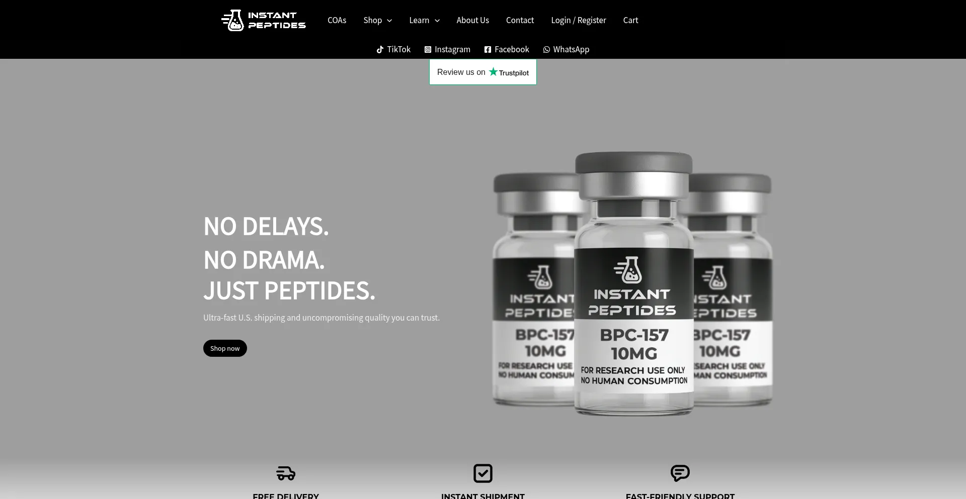 Instantpeptides.com est-il Sûr et Fiable ?