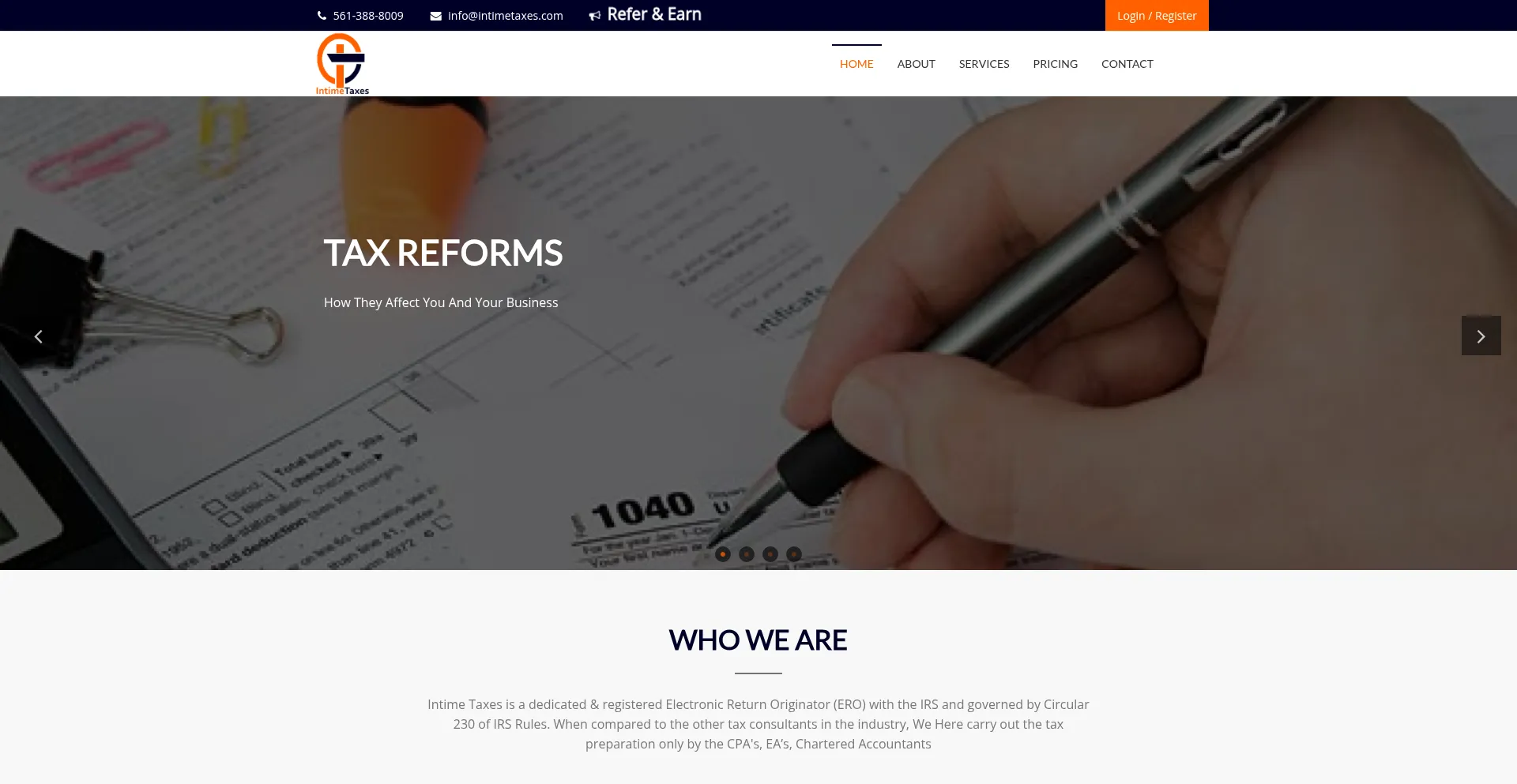 Intimetaxes.com