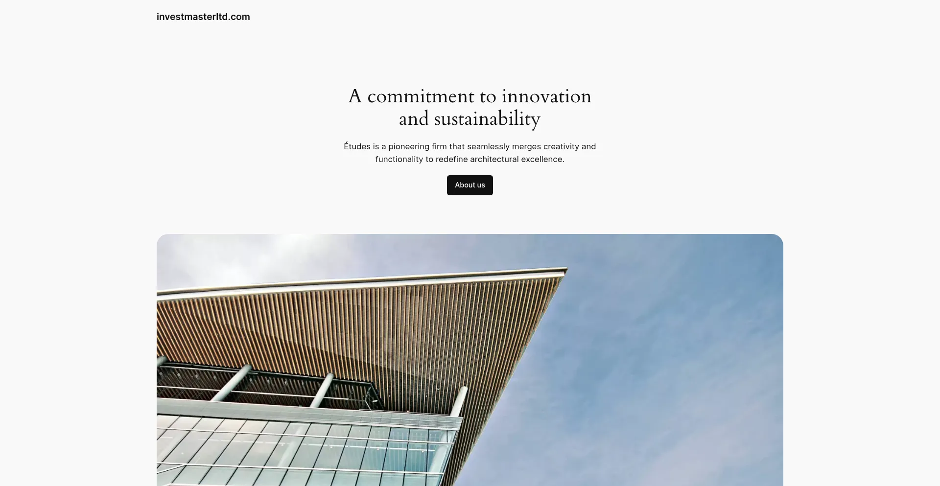 Website screenshot of Investmasterltd.com