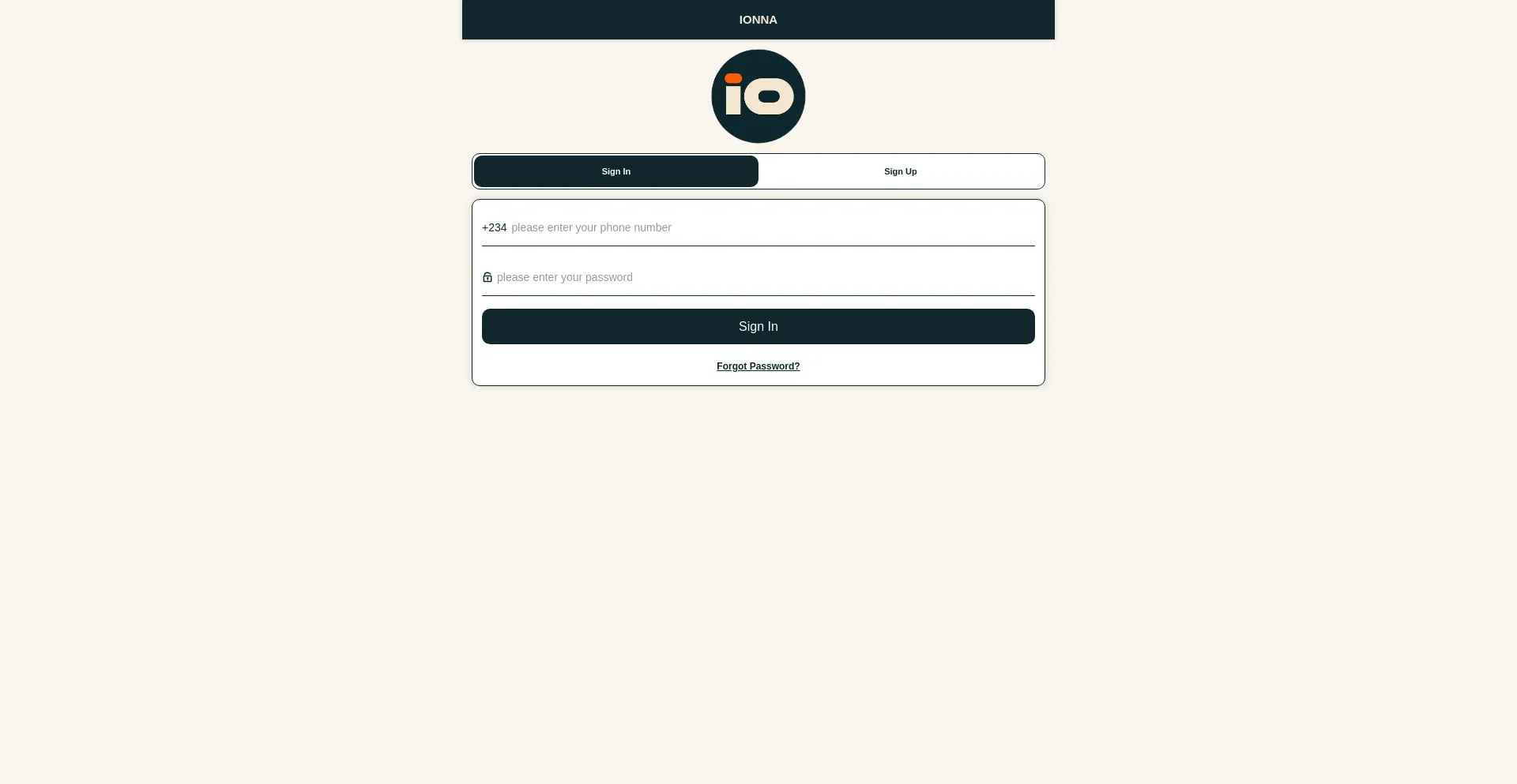 Website screenshot of Ionnarecharges.com