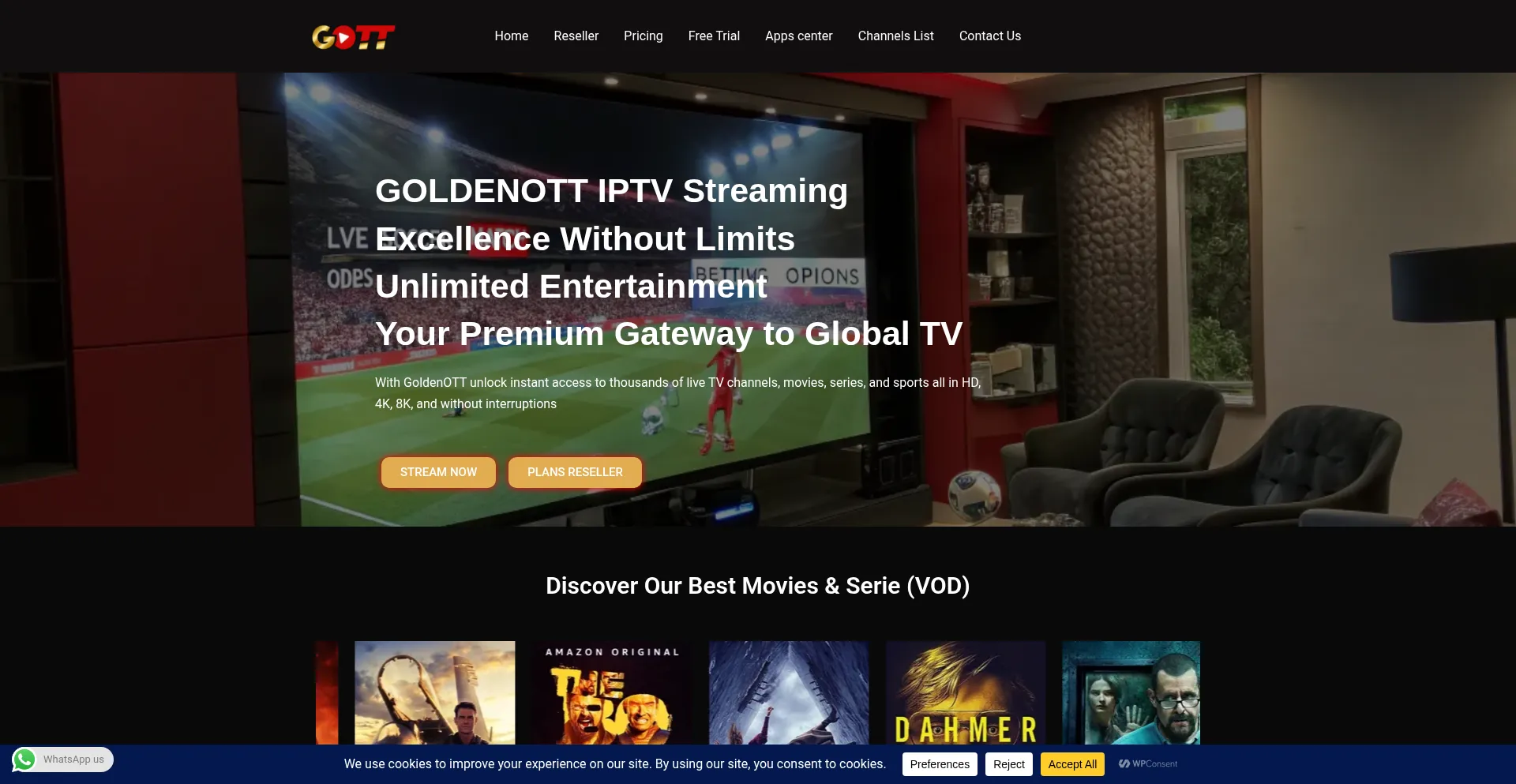 Iptvgoldenott.com