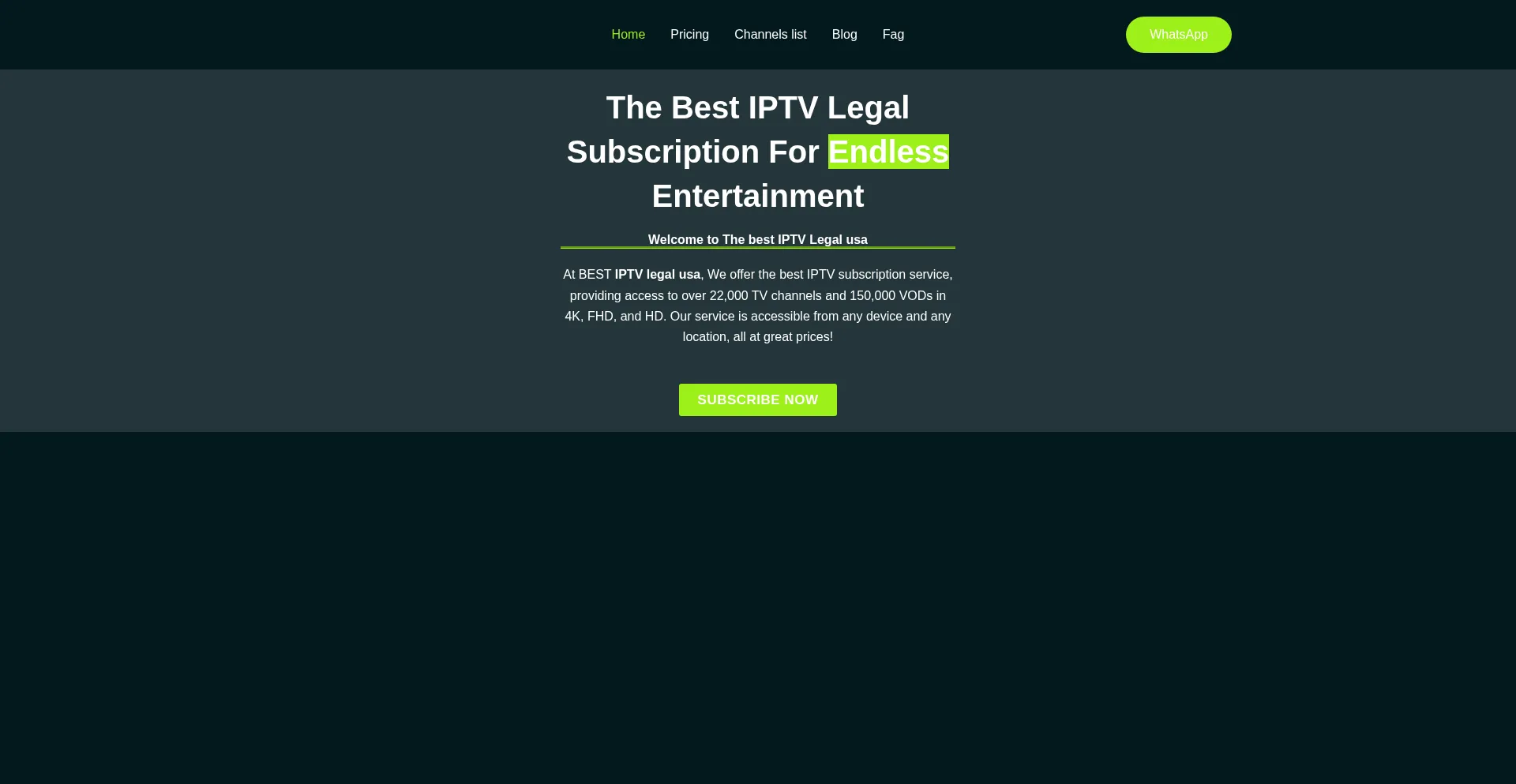 Iptvlegalusa.com est-il Sûr et Fiable ?