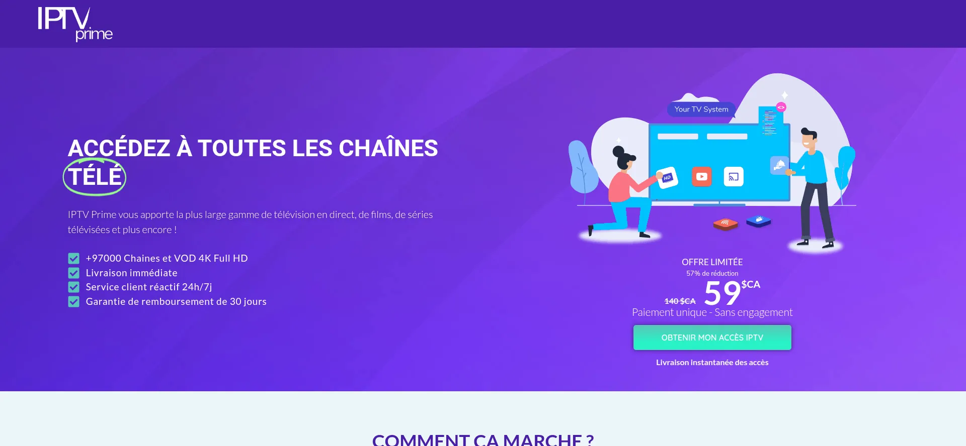 Iptvprime.ca est-il Sûr et Fiable ?