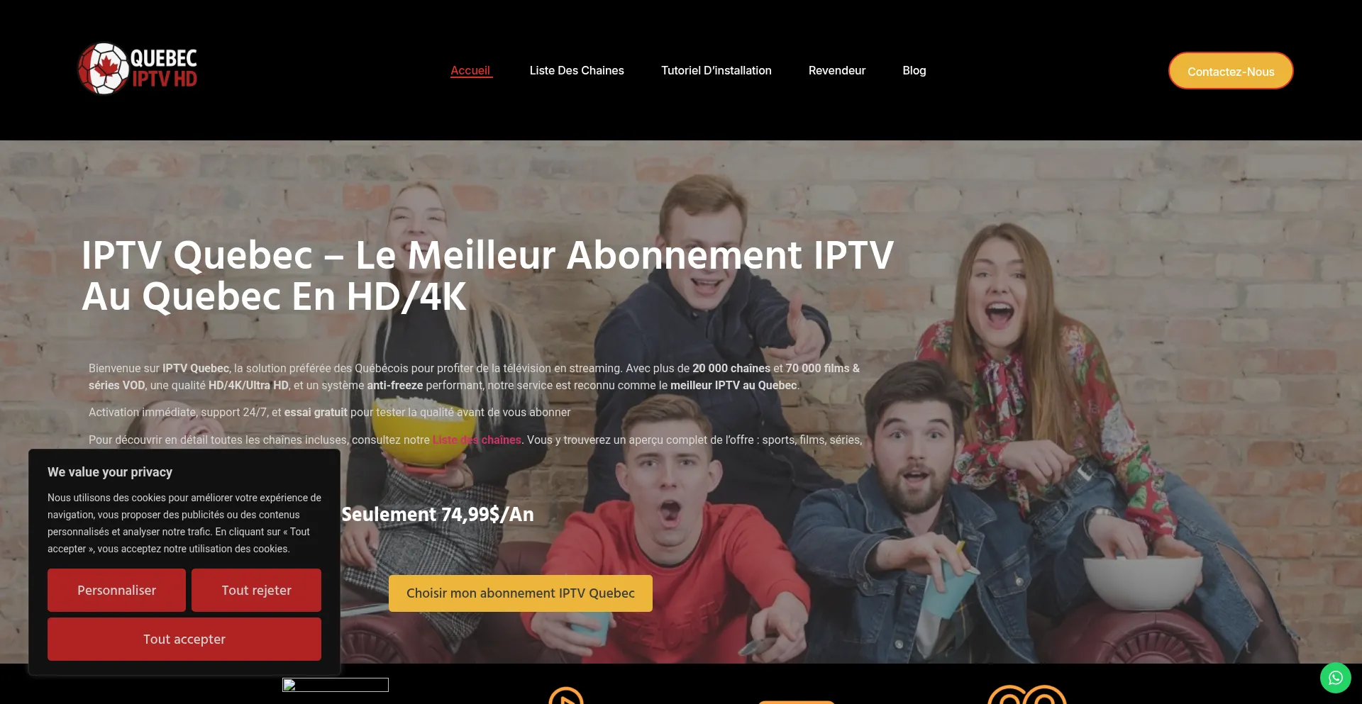 Iptvquebec.ca est-il Sûr et Fiable ?