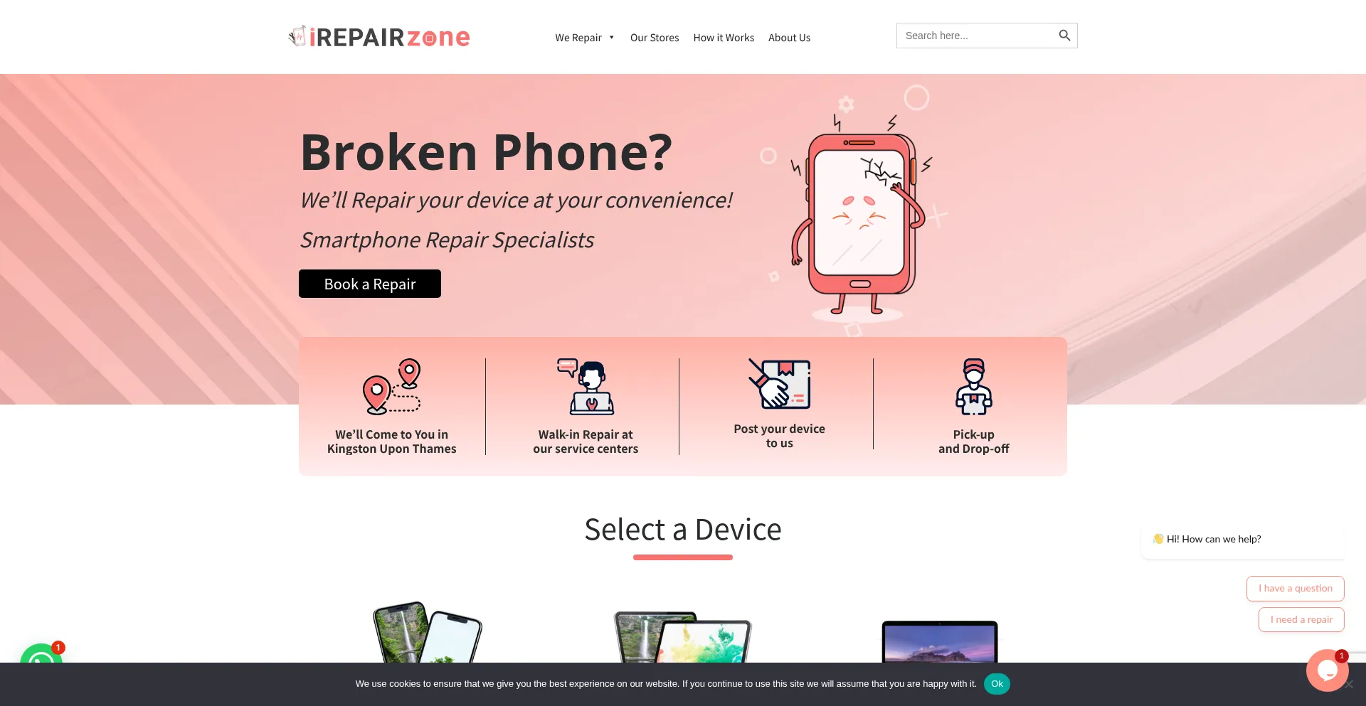 Irepairzone.co.uk