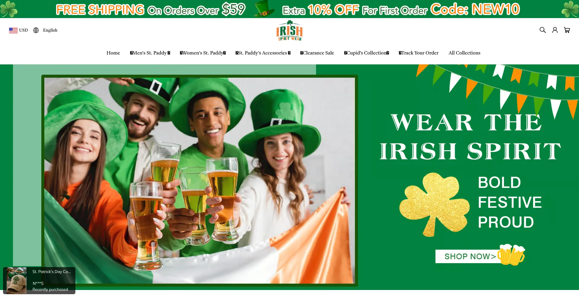Irishspiritwear.com