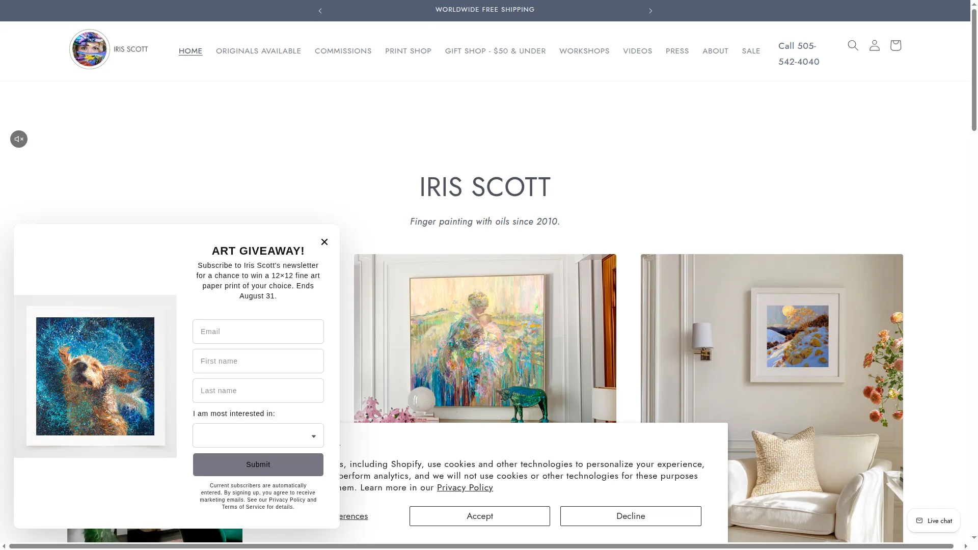 Irisscott.com