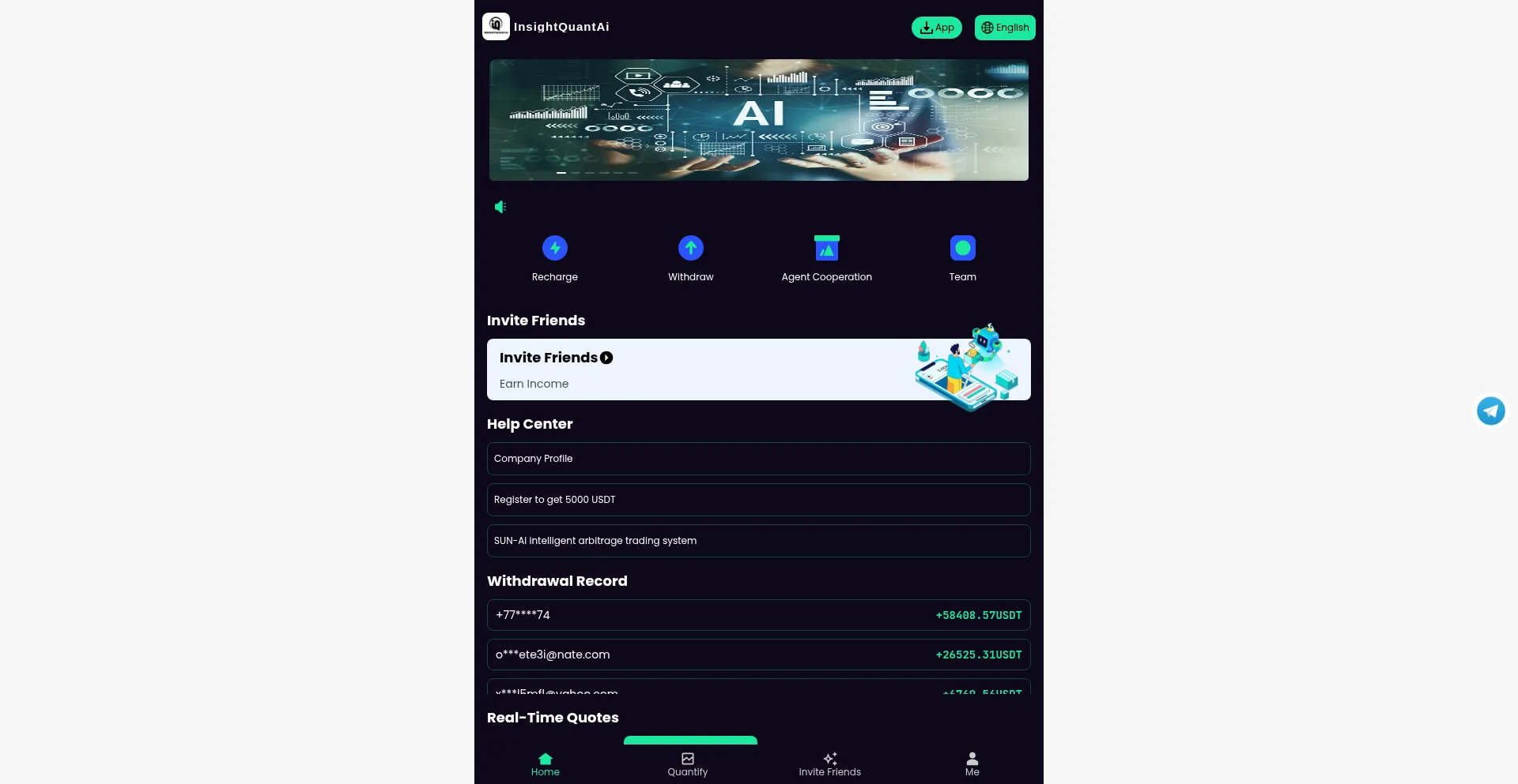 Website screenshot of Isqai.cc