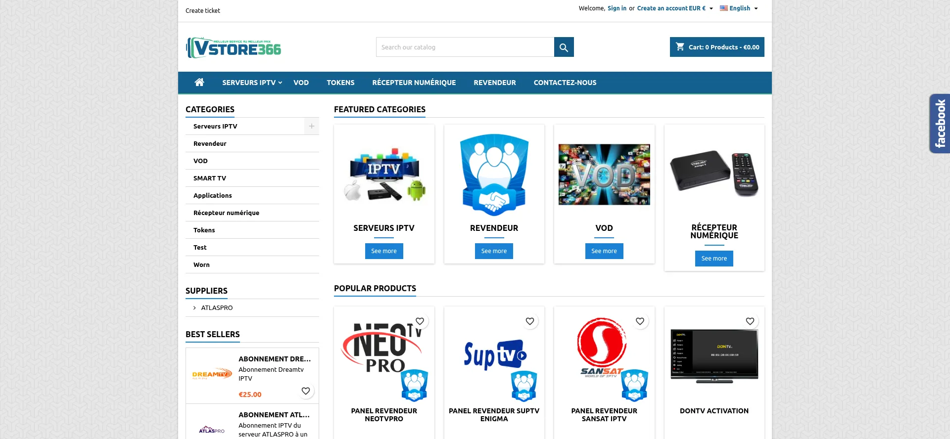 Website screenshot of Istore366.com