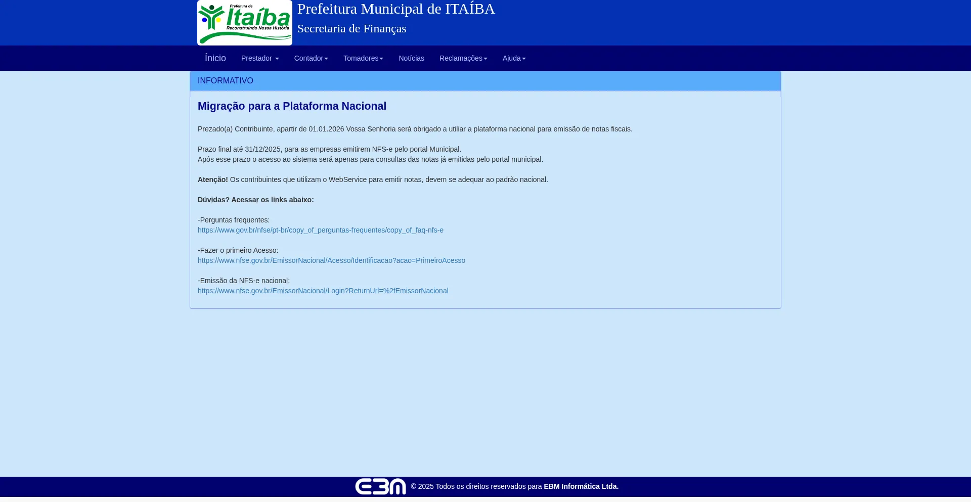 Itaiba.ebminformatica.com