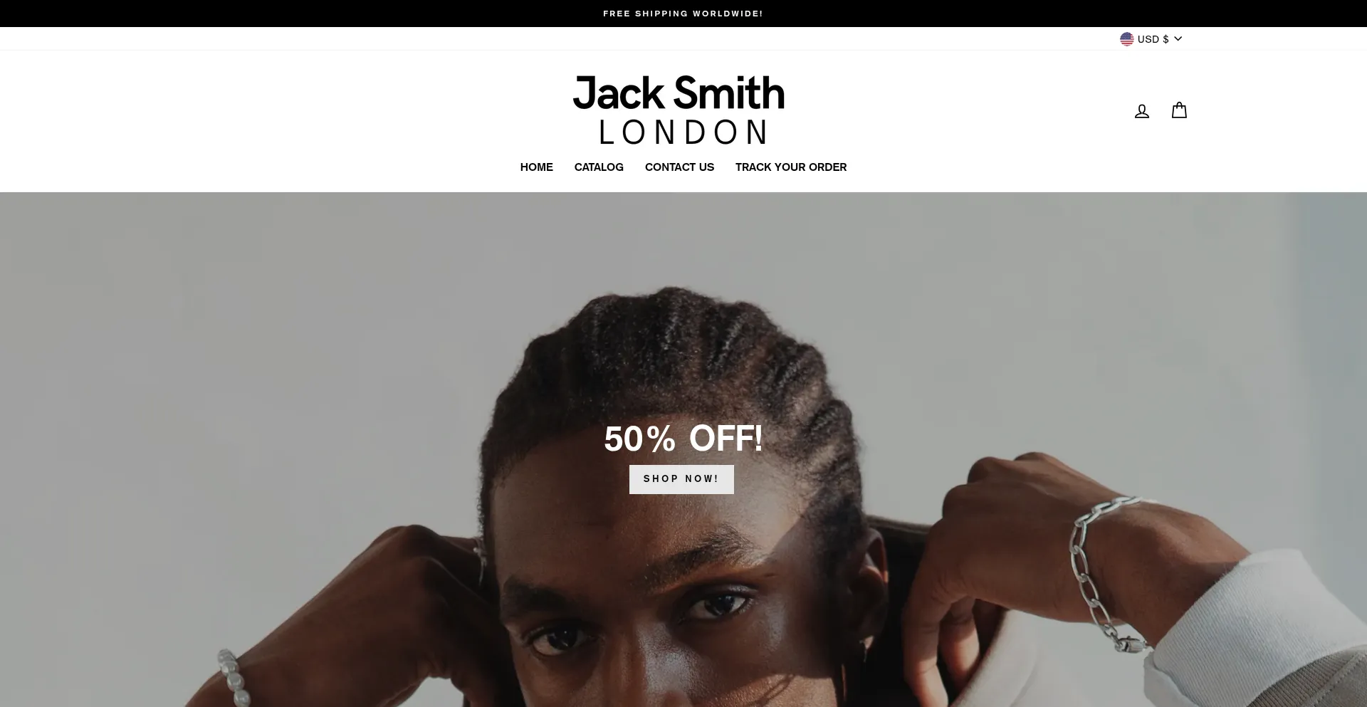 Website screenshot of Jacksmithlondon.com