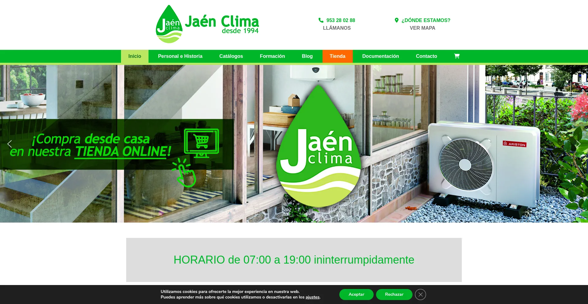 Jaenclima.es est-il Sûr et Fiable ?