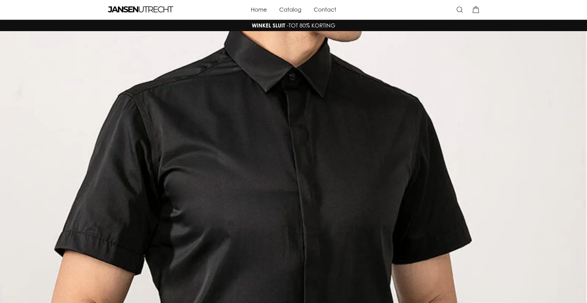 Website screenshot of Jansenutrecht.nl
