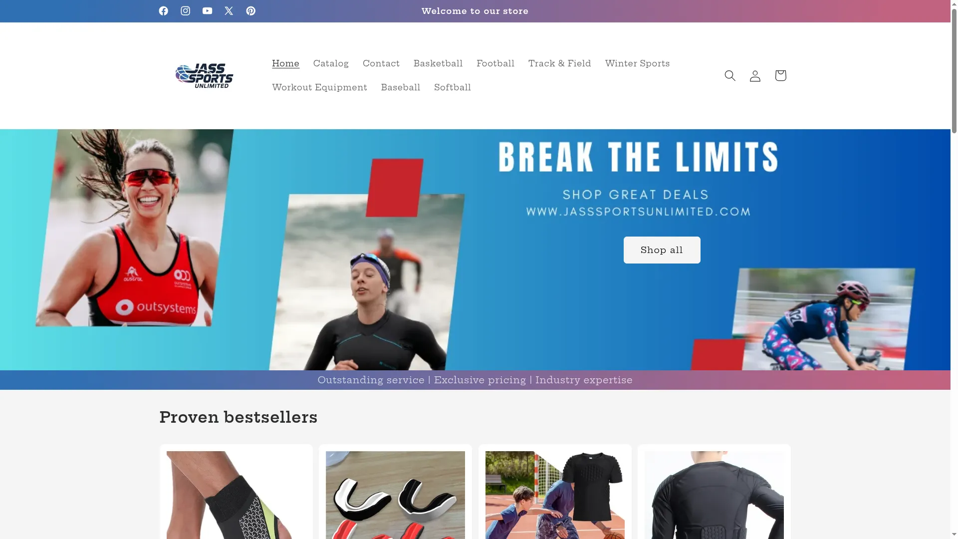 Jasssportsunlimited.com