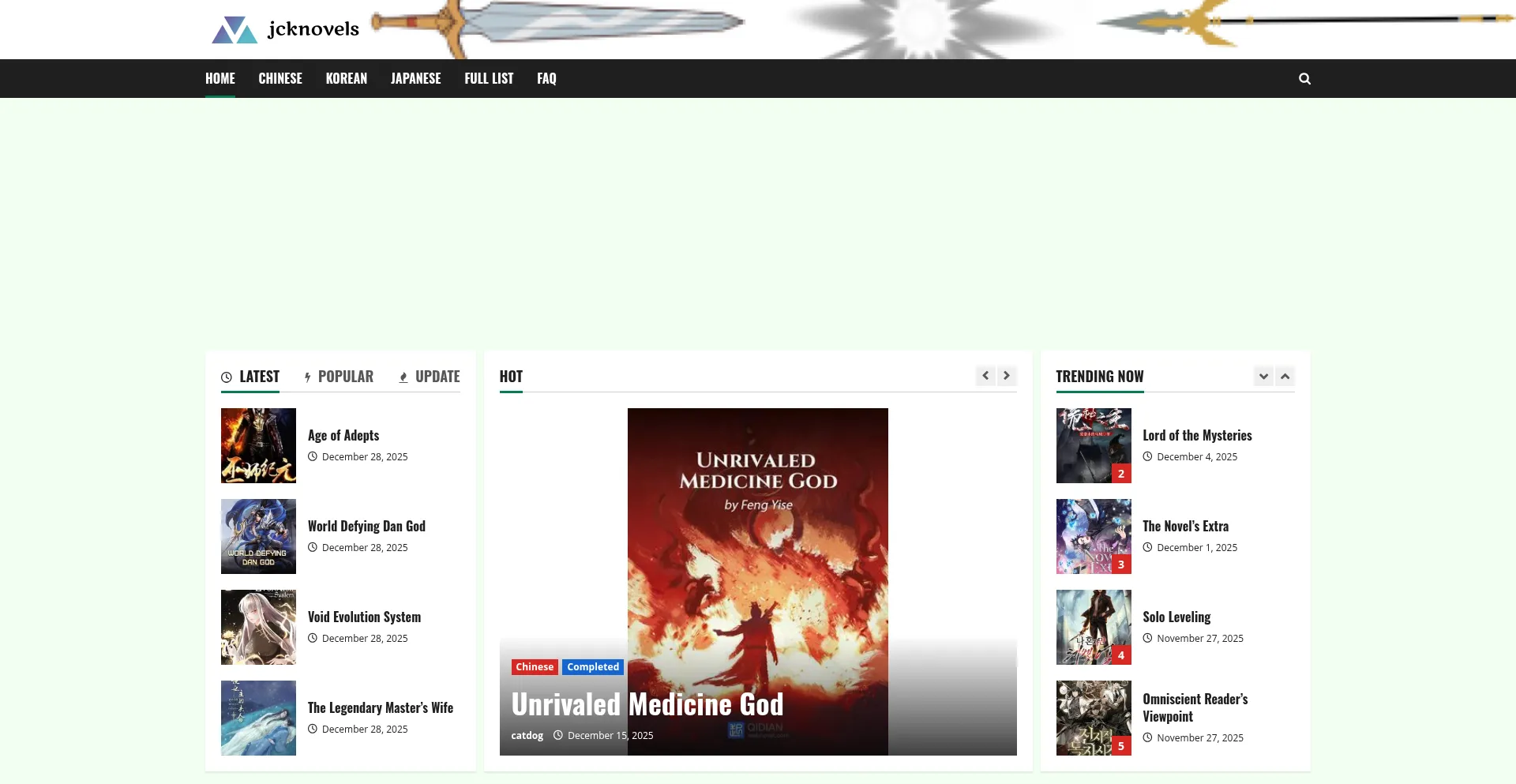 Jcknovels.com