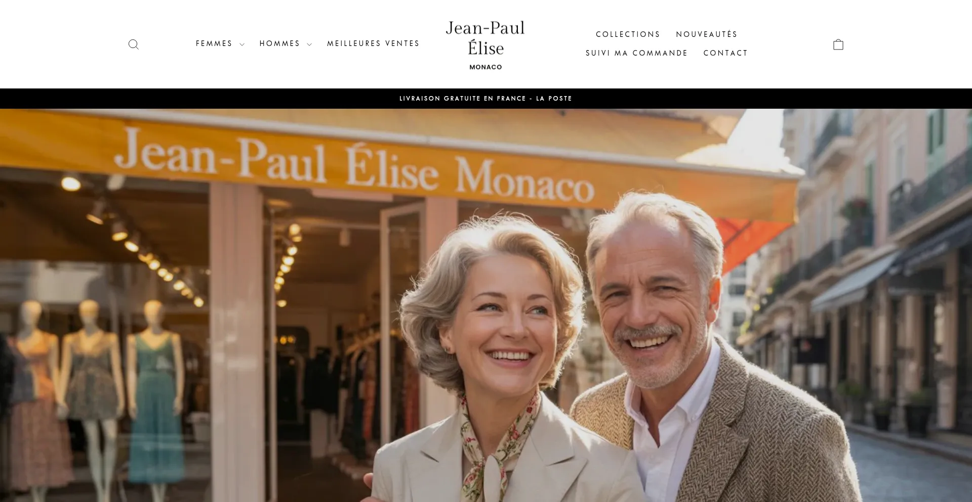 Website screenshot of Jeanpaulelise.fr